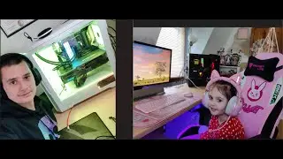 Ultimate gamer setup (Father & Daughter Edition)
