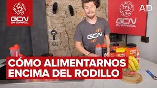 Cómo alimentarnos para los entrenamientos encima del rodillo