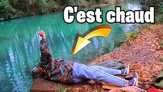 Pêche de la carpe au PAIN en hiver