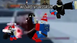 Wizard (Shucky) V.S Assasin (Jo Amon) | Right 2 Fight V0.4.0 Mod (Legend, No Items, Aggressive)