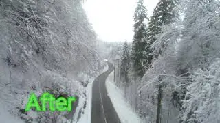 Green screen Dust particle snow