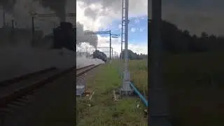 Паровоз "Лебедянка". Станция Рыбацкое. 2022