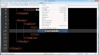 Tutorial HTML - Como criar tabela em HTML