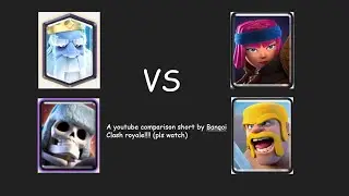 Royal Ghost + Giant Skeleton VS Firecracker + Barbarians 2v2 (Clash Royale)