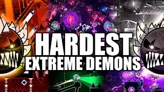 Top 10 Hardest Extreme Demons | Geometry Dash 2.2
