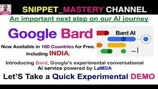 Google BARD AI - INDIA