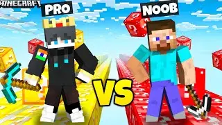 NOOB vs PRO Luckyblock Challenge with MY FRIEND😱