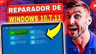 Como reparar Windows 10,7,11 |Cuando no accede al SISTEMA |No ARRANCA|SIN FORMATEAR 2023-2024-2025