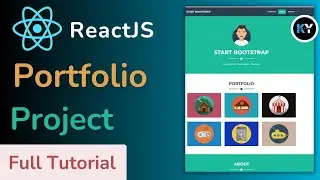 Build a Portfolio with ReactJS and Bootstrap: Full Integration Guide [HINDI]