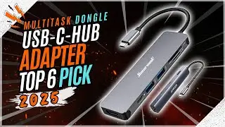 Top 6 Best USB-C Hubs 2025 | Fastest Multiport Adapters for MacBook, iPad & Laptop 4K, PD, Dual HDMI