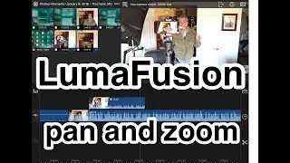 LumaFusion Pan and Zoom Ken Burnes Effect