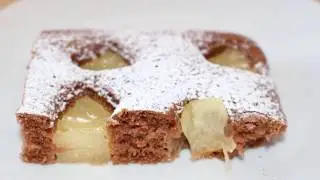 шоколадный пирог с фруктами/термомикс/Schokoblechkuchen TM