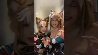 Gorou & Ms Hina #cosplay #genshinimpact #genshin