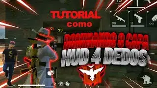 Tutorial de como jogar com HUD ( 4 DEDOS) no FREE FIRE !!!
