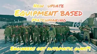 Enlisted | Matchmaking Changes incoming / engineers get automatic guns now?!