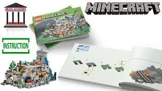 [~INSTRUCTION~] 21137 - The Mountain Cave - Minecraft - BRICK ACADEMY