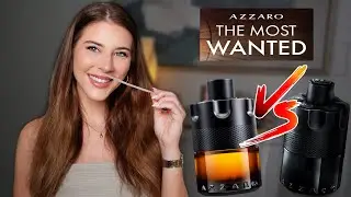 AZZARO THE MOST WANTED PARFUM VS EDP INTENSE | Side by Side Men's Designer Fragrance Review