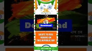 Happy Republic Day 2024 Premium Wishing Script for Blogger Free Download 