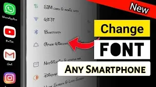 How to Change Font Style in Any Android Device | Front Style | Font | new front style