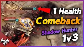 Lost Ark Shadowhunter *HUGE* 1v3 Comeback - Shadowhunter PvP