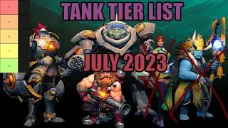 Paladins - Frontline(Tanks) TIER LIST - JULY 2023