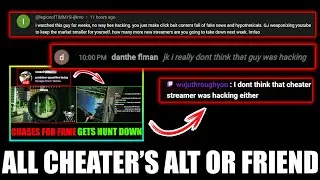 Cheater Streamer's 50th Alt Account