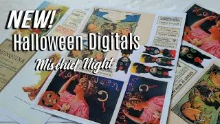 New Halloween Ephemera Kit - Mischief Night