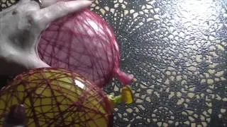 Идеи украшений на Новый год. Дизайн - красный шар. Наташа Богиня