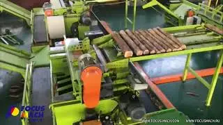 High Speed Spindle Less Plywood Production Line