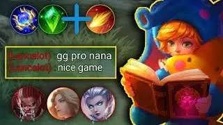 THE BEST UNDERRATED MAGE WITH ANNOYING DAMAGE | NANA BEST BUILD 2021 | MLBB
