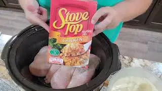 Crock pot Summertime Thanksgiving in a Bowl