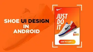 Create Shoe UI DESIGN in Android using pixelLab || UI Design tutorial || using pixelLab || by Drager