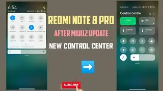 How to enable miui12 control center