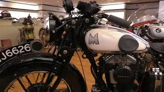 Una hermosa motocicleta vintage. BMW