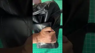 Работай упорно! Дорожная сумка из кожи ✅