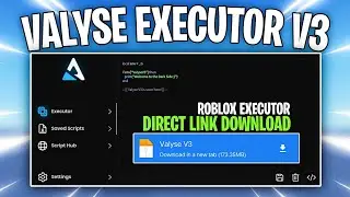 Roblox Valyse V3 Executor NEW Version Update ~ Clean Looking UI | Direct Link Executor Envixity