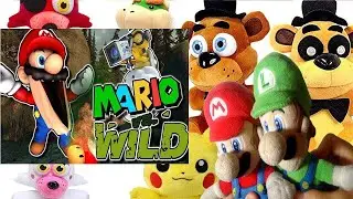Golden Freddy, Freddy, Foxy And Chica Play Super Smash Bros Wii U