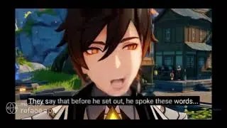 Zhongli singing for you