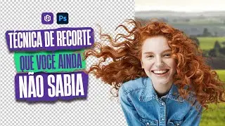 Como REMOVER fundos difíceis no Photoshop - Como fazer recorte de imagem #photoshop