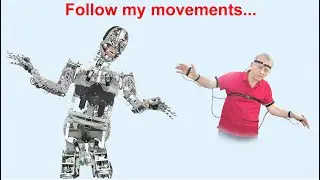 Moving a Robot with the MPU Gyroscope - Animatronics