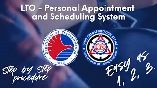 LTO Online PASS - Personal Appointment and Scheduling System