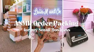 ASMR Packaging Carrie’s order!