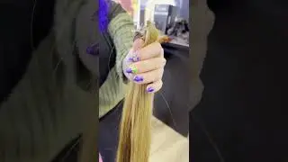 Bonnie-Jill gets her Dream hair transformation! Must watch! 💖😉 #hairextensions #hair