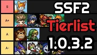 My Thoughts on the New SSF2 Tierlist 1.0.3.2! (Not my tierlist)