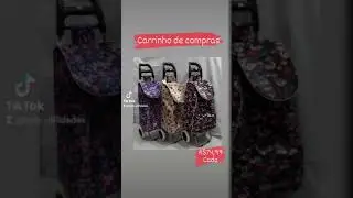Carrinhos de compras para facilitar a sua vida e garantir a saúde da sua coluna. #Peso #compras
