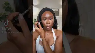 Makeup transformation! #skincare #makeup #darkskin