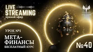 ПРЯМОЙ ЭФИР # 40 ТЕМА: БЕСПЛАТНЫЙ ТРАНСФОРМАЦИОННЫЙ КУРС: «МЕТА-ФИНАНСЫ»«ДЕНЬГИ - ЭТО ЛЕГКО»УРОК # 1