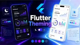 هنتعلم Flutter Theming من الصفر للاحتراف — الحلقة الأولى