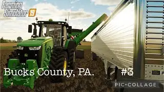 FS19 Bucks County, PA. Ep #5 Seeding And Camping Roleplay Livestream With Natezilla 2043