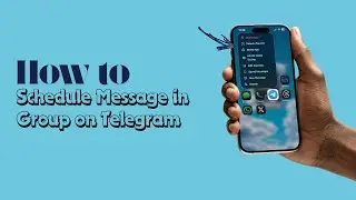 How to Schedule Message in Group on Telegram